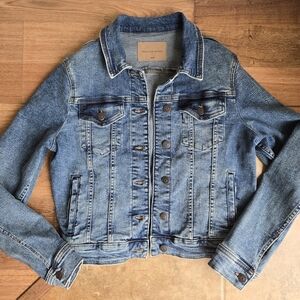 Denver Hayes Cropped Jean Jacket Women's Size Medium